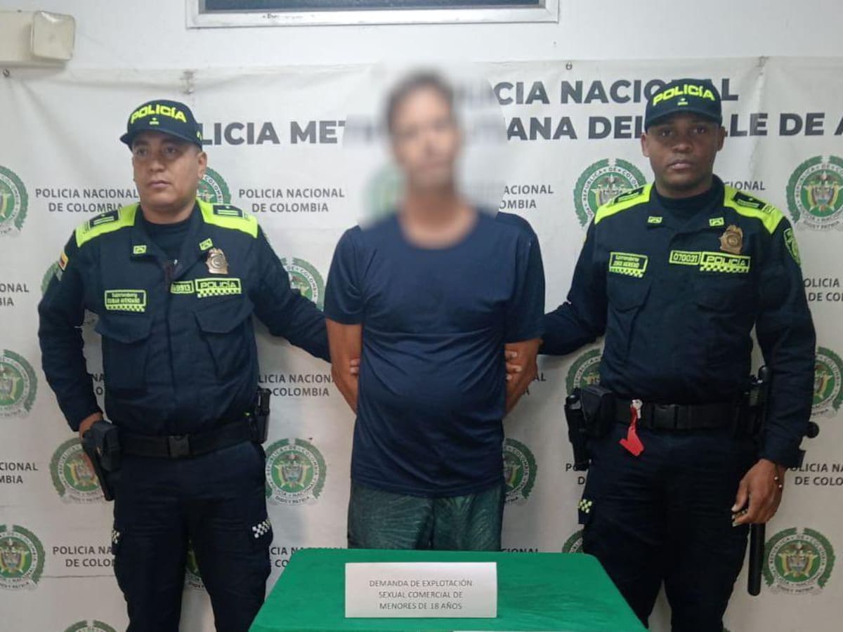 En Medellín, capturaron a un estadounidense por explotación sexual de menores