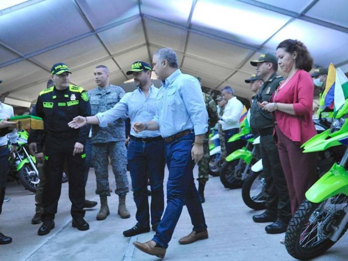 “Hemos trabajado para fortalecer a la Policía Nacional”: Duque
