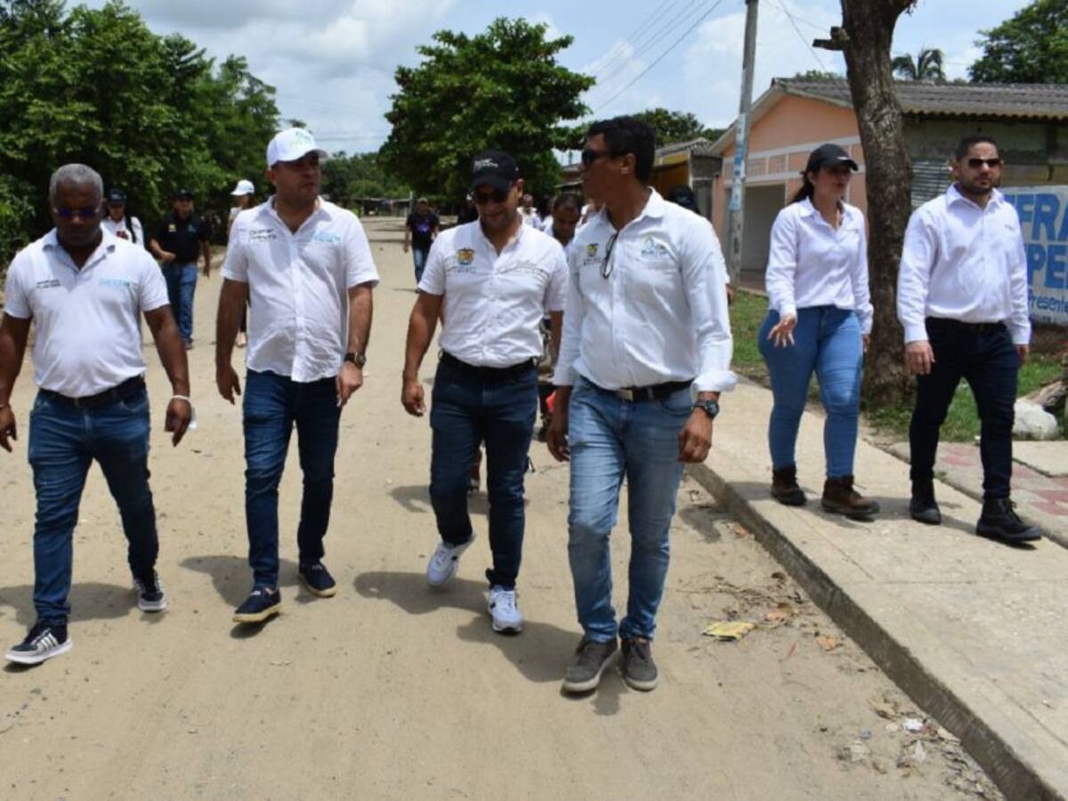 Aguas de Bolívar socializó obras de fase dos de alcantarillado de Calamar