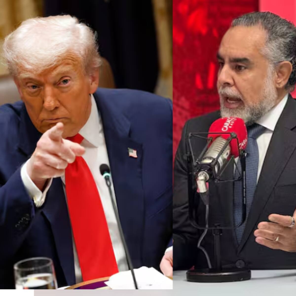 Trump acepta que le habían dicho algo completamente diferente sobre el gobierno Petro: Benedetti