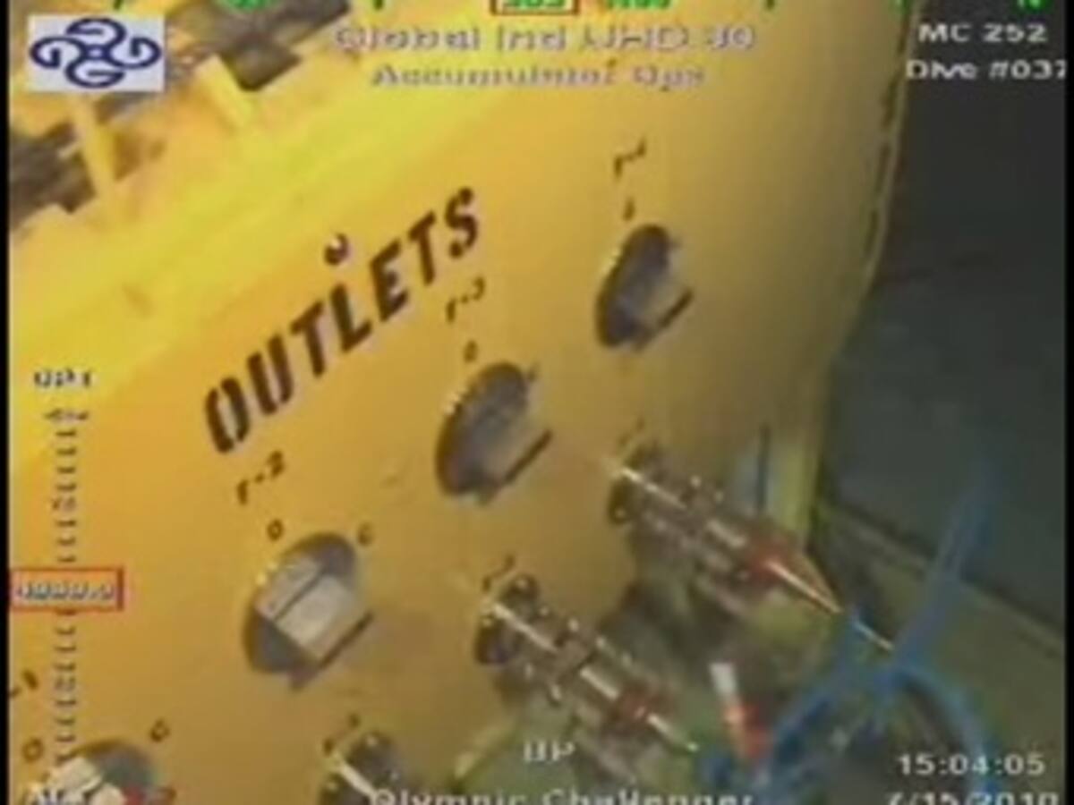 BP dice la campana resiste y por primera vez ha dejado de fluir crudo al mar