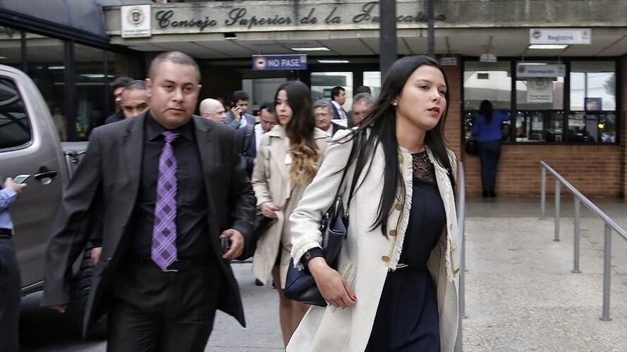 En el complejo judicial de Paloquemao, se lleva a cabo la audiencia final del caso de la muerte de Luis Andrés Colmenares. . Foto: Colprensa