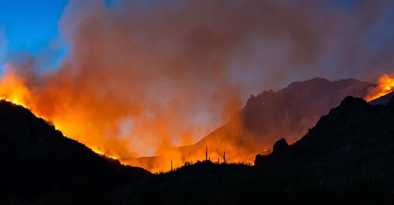 Incendios Nebraska. Cortesía: Redes sociales