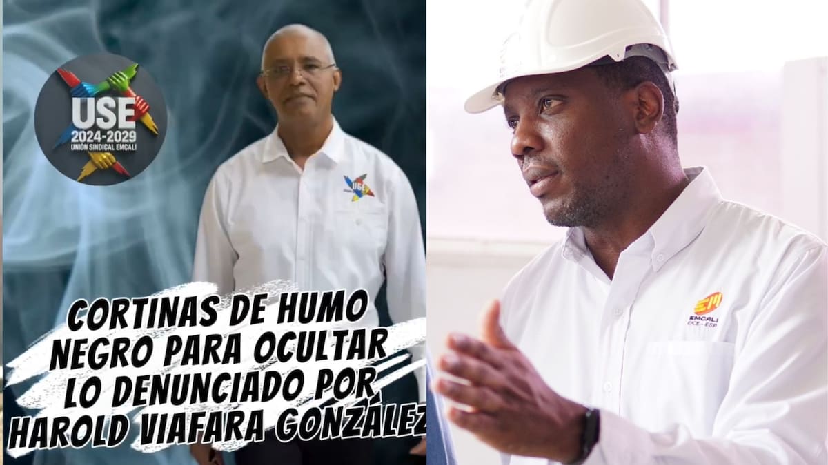 “Son cortinas de humo” respondió dirigente sindical ante denuncia de gerente de EMCALI Roger Mina
