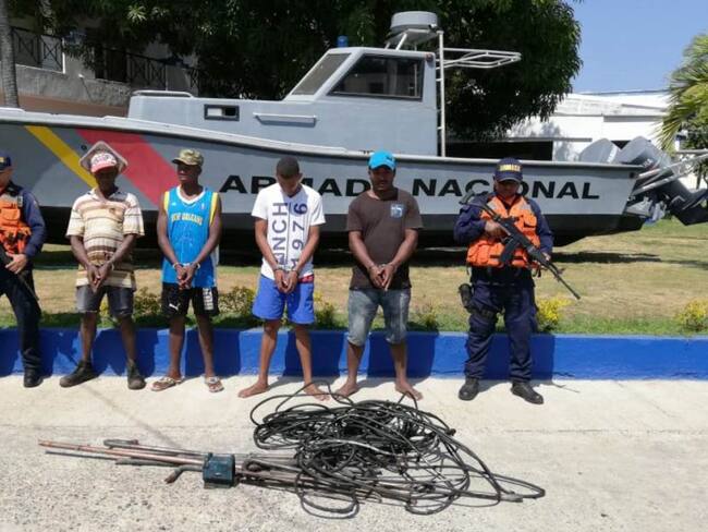 Armada Nacional frustra robo a buque en aguas de la bahía de Cartagena