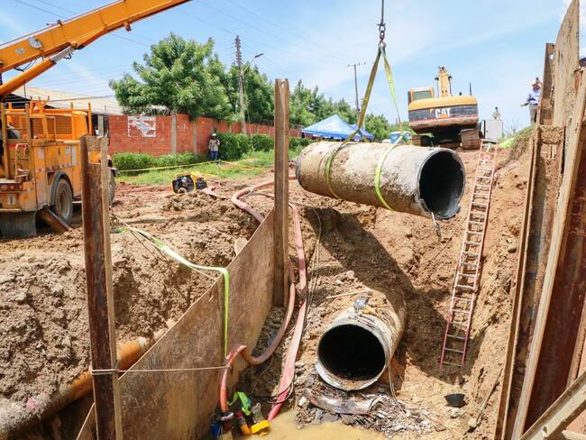 Autoridades dan parte de tranquilidad de cómo avanzan trabajos en servicio de agua
