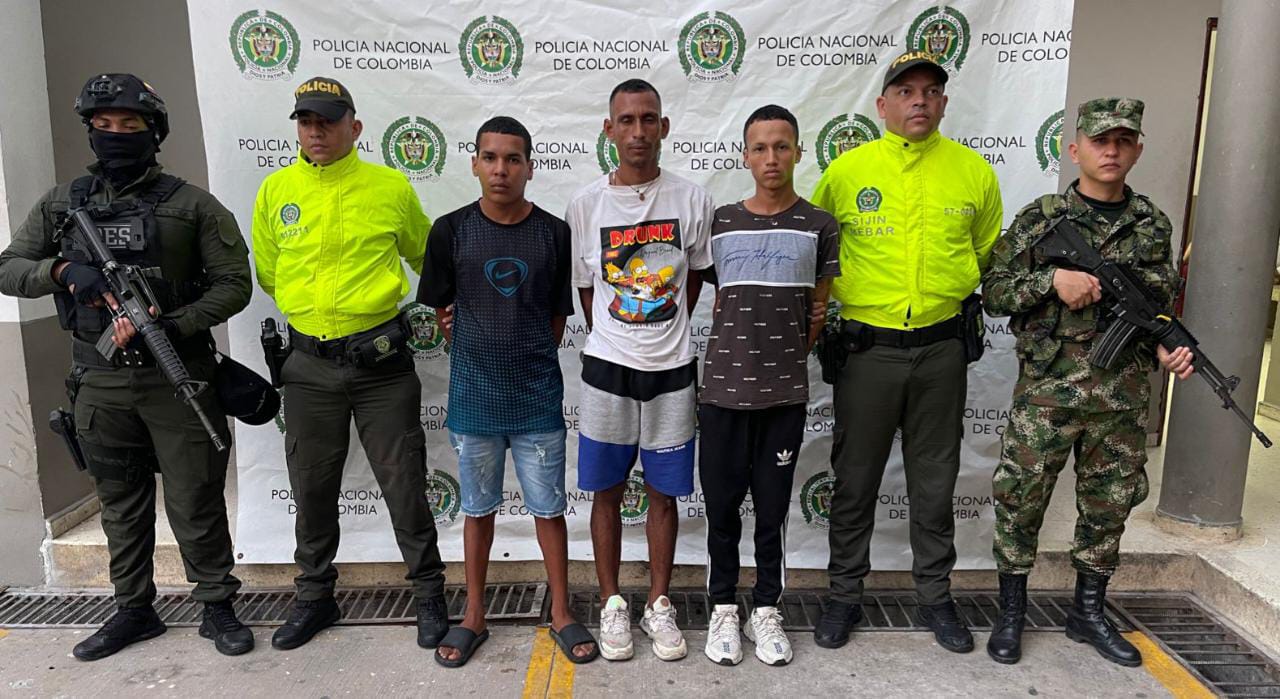 Capturados por doble homicidio en Malambo