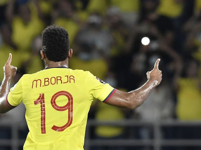 Miguel Ángel Borja, baja confirmada de la Selección Colombia.