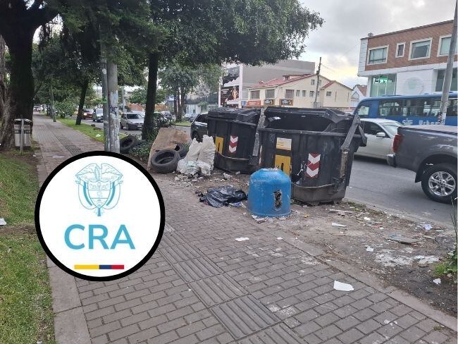 UAESP radicó recurso de reposición ante la CRA para que reconsidere nuevo modelo de aseo en Bogotá. Foto: Contraloría y Caracol Radio.