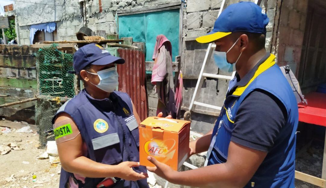 Con esta dotación se siguen fortaleciendo a los combas con elementos que puedan usar en caso de una emergencia