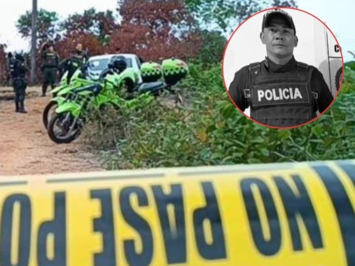 Avanza investigación tras homicidio de patrullero en Santander. Esto dice la Policía Nacional