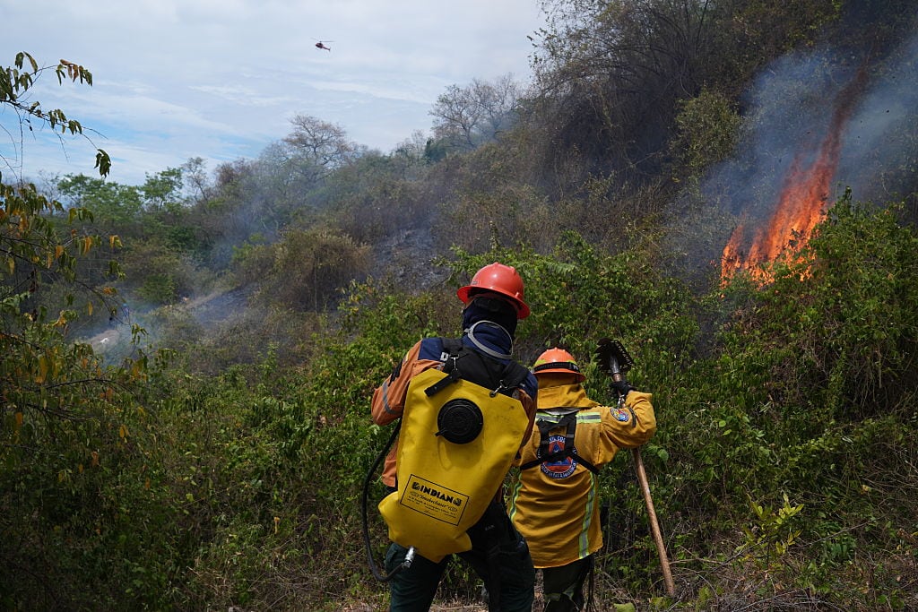 Incendio en Coello, Tolima (Juancho Torres/Anadolu via Getty Images)