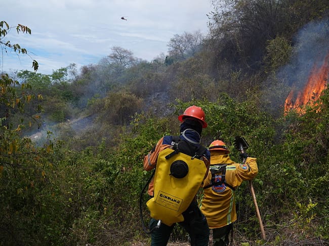 Incendio en Coello, Tolima (Juancho Torres/Anadolu via Getty Images)