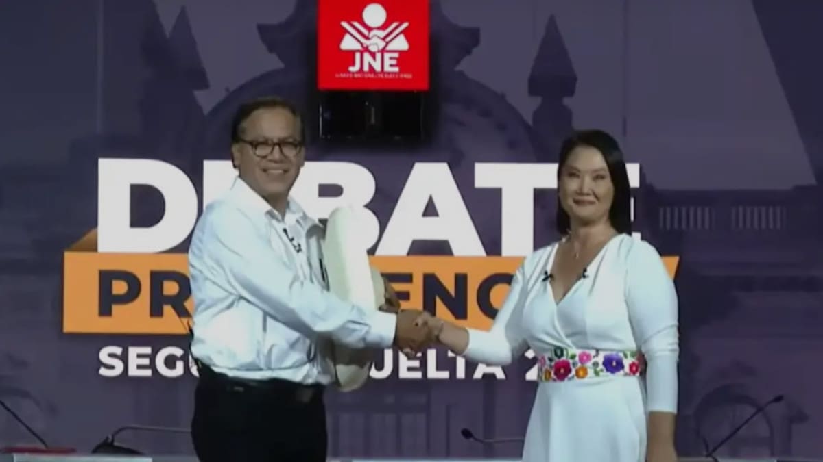Fujimori y Sánchez prometen más gasto en salud y educación en el debate electoral en Perú