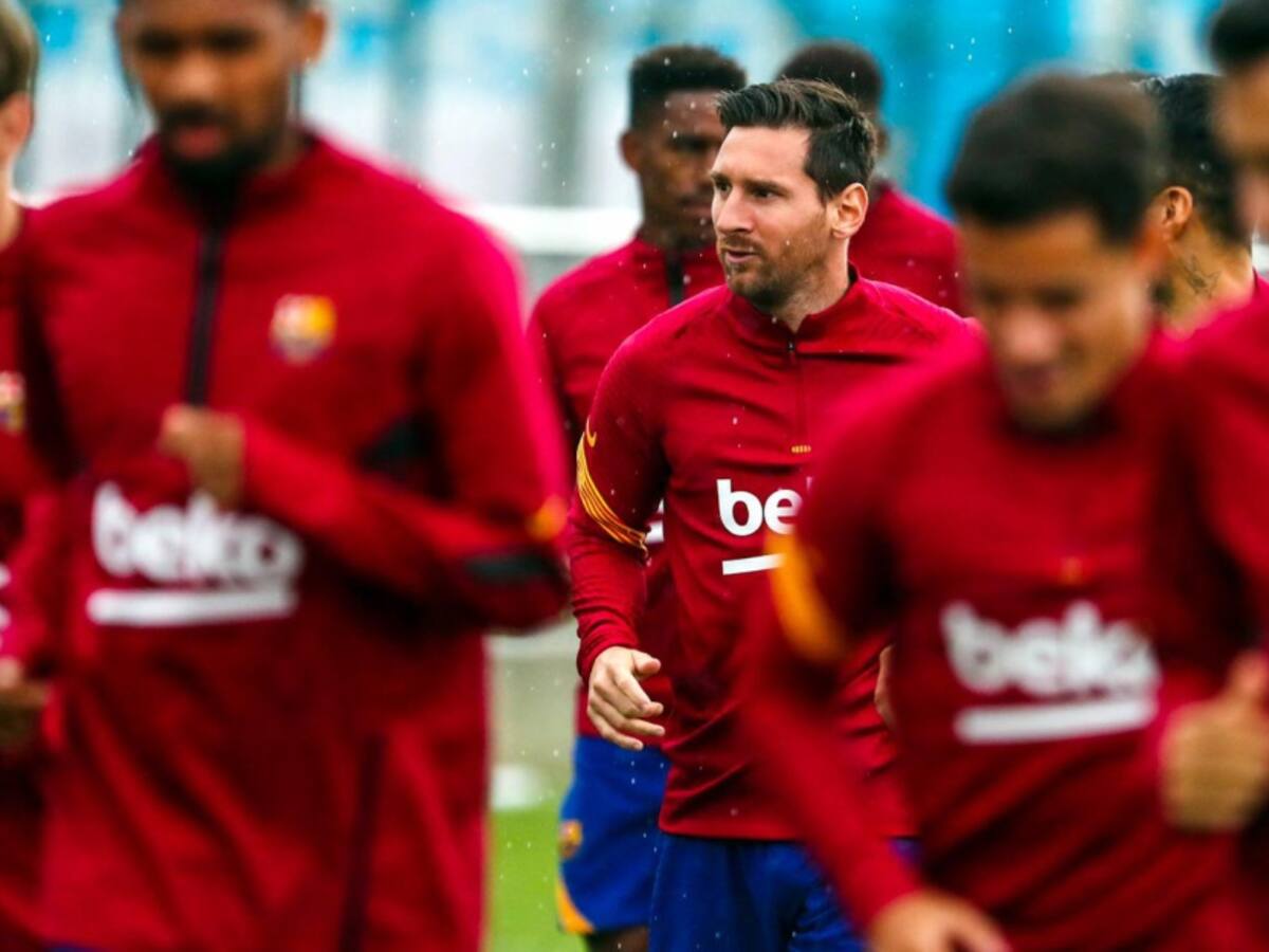 Messi y Coutinho dan negativo para COVID-19 y se unen a trabajos grupales