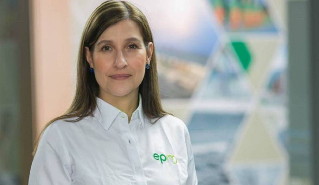 Mónica Ruiz, vicepresidenta de Estrategia y Planeación de EPM. Foto: EPM 