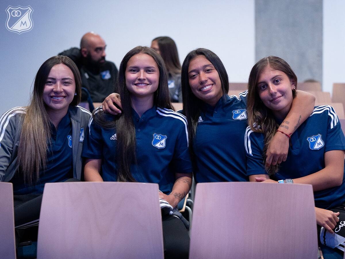 Millonarios presentó su equipo femenino para la temporada 2024
