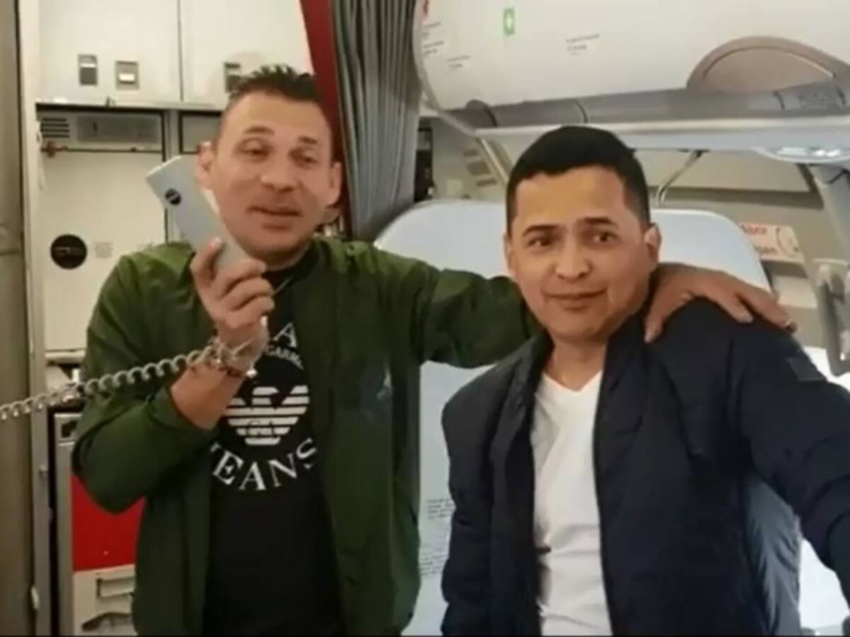 La sorpresa de Jean Carlos Centeno y Jorge Celedón a mujer de 100 años