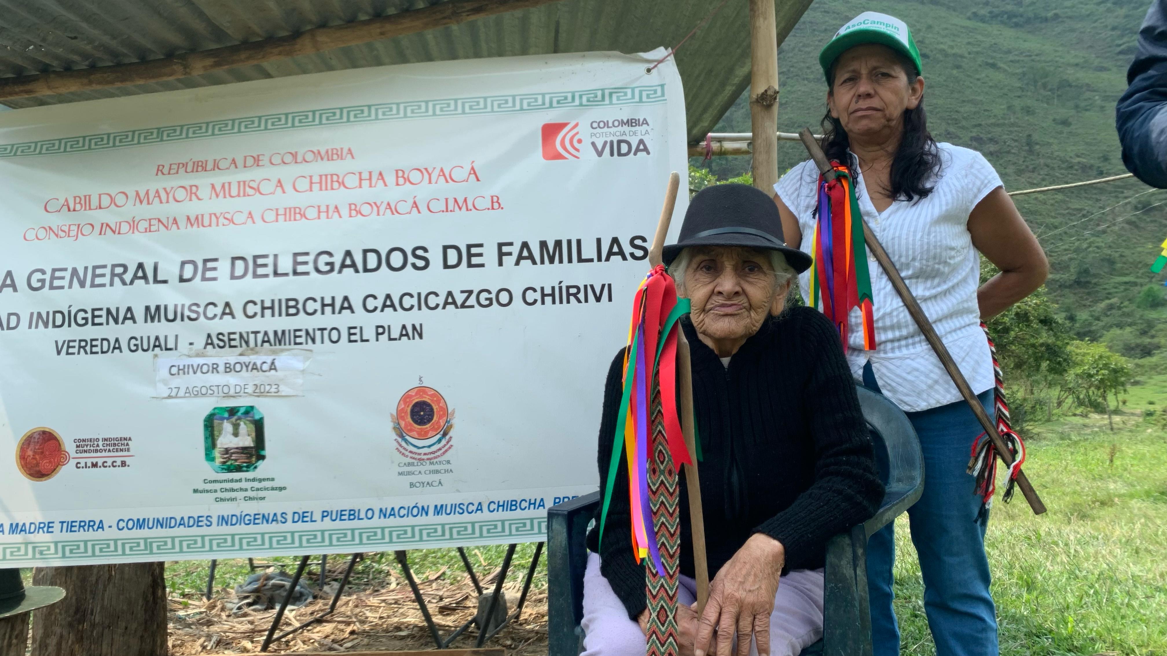 Denuncian amenaza de desalojo, esta vez de comunidad indígena Muisca- Chibcha