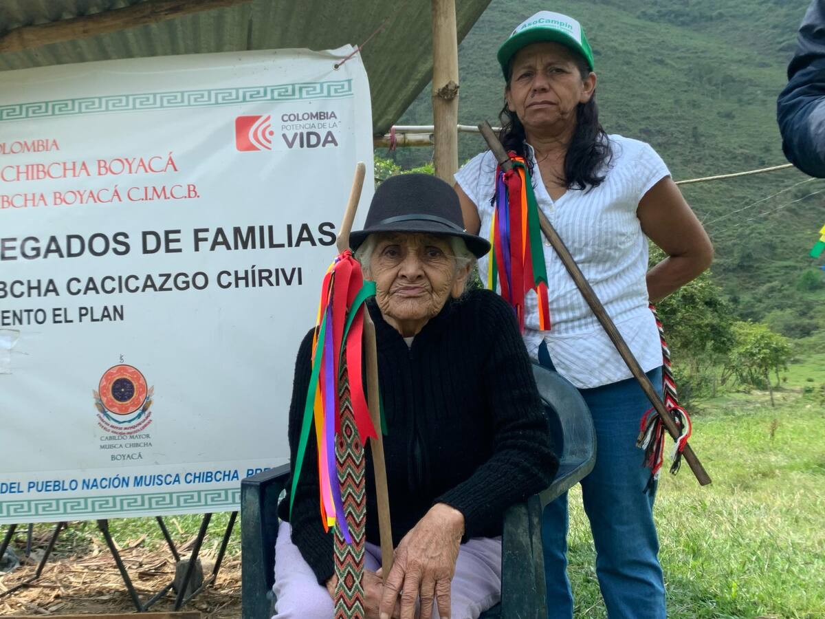 Denuncian nueva amenaza de desalojo, esta vez de comunidad indígena Muisca- Chibcha