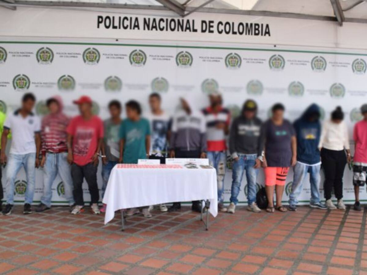 Capturaron a 13 jíbaros que operaban en entornos escolares