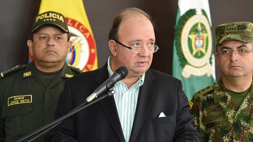 Luis Carlos Villegas, ministro de Defensa. Foto: Colprensa