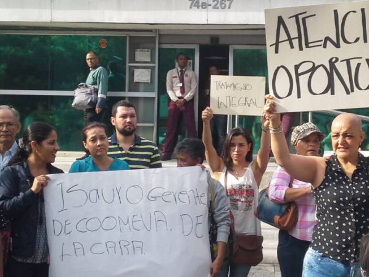A pacientes con cáncer afiliadas a Eps Coomeva en Medellín, les suspenden tratamientos