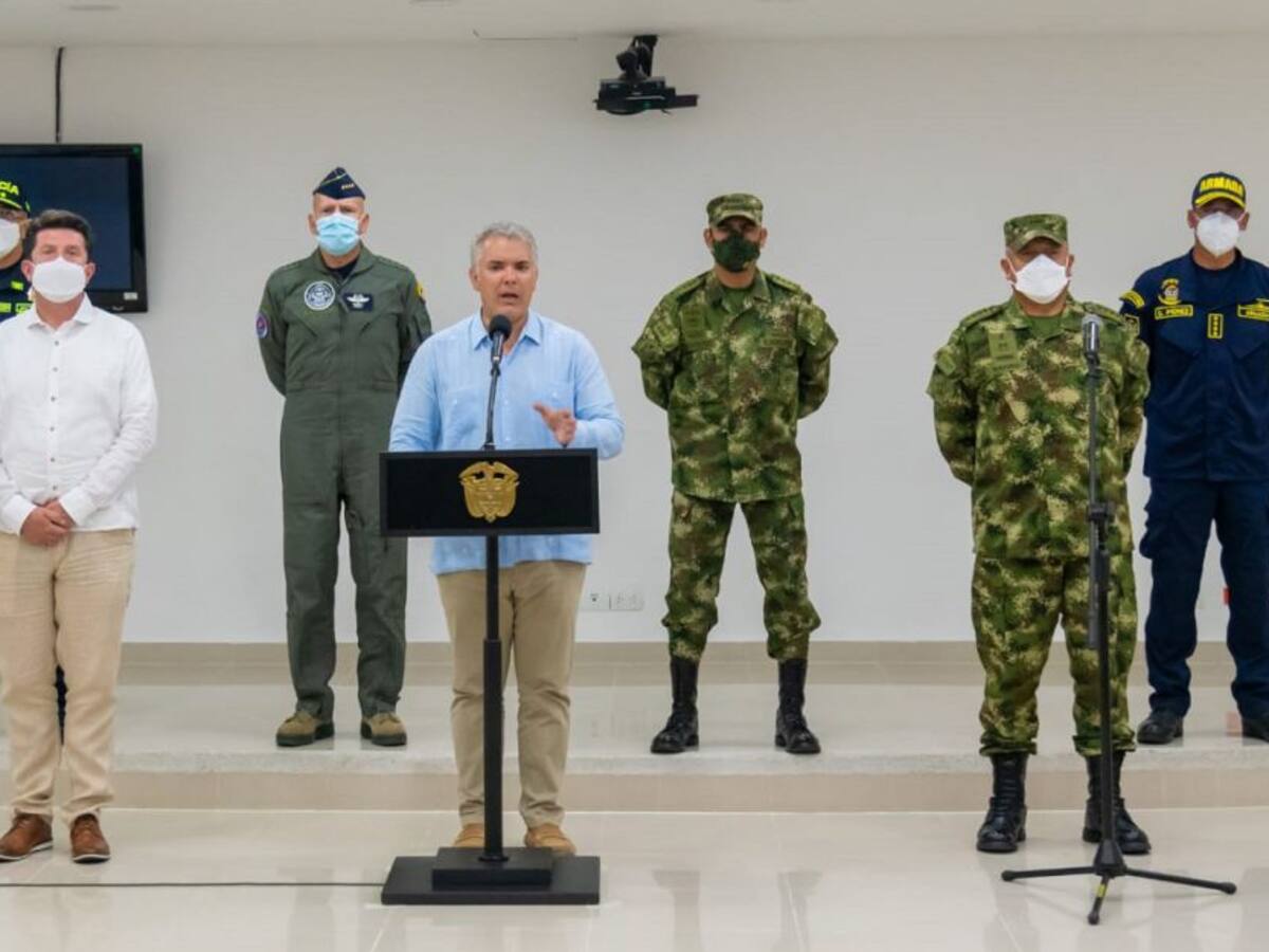Duque anunció desplazamiento de dos batallones a Arauca tras combates
