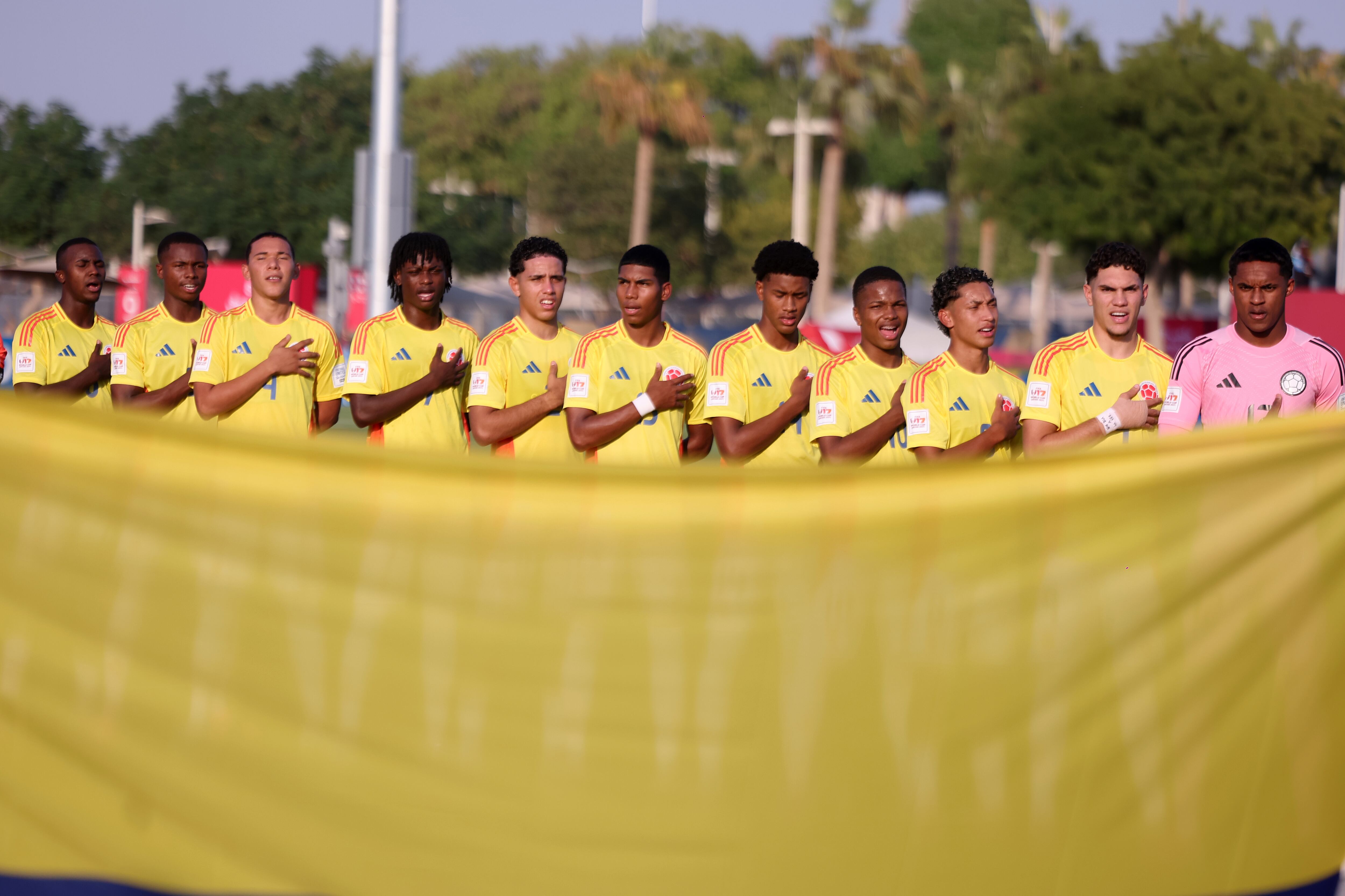 ¿Cuándo juega la Selección Colombia? Fecha, hora y rival en 16vos de final del Mundial Sub-17. (Photo by Mohamed Farag - FIFA/FIFA via Getty Images)