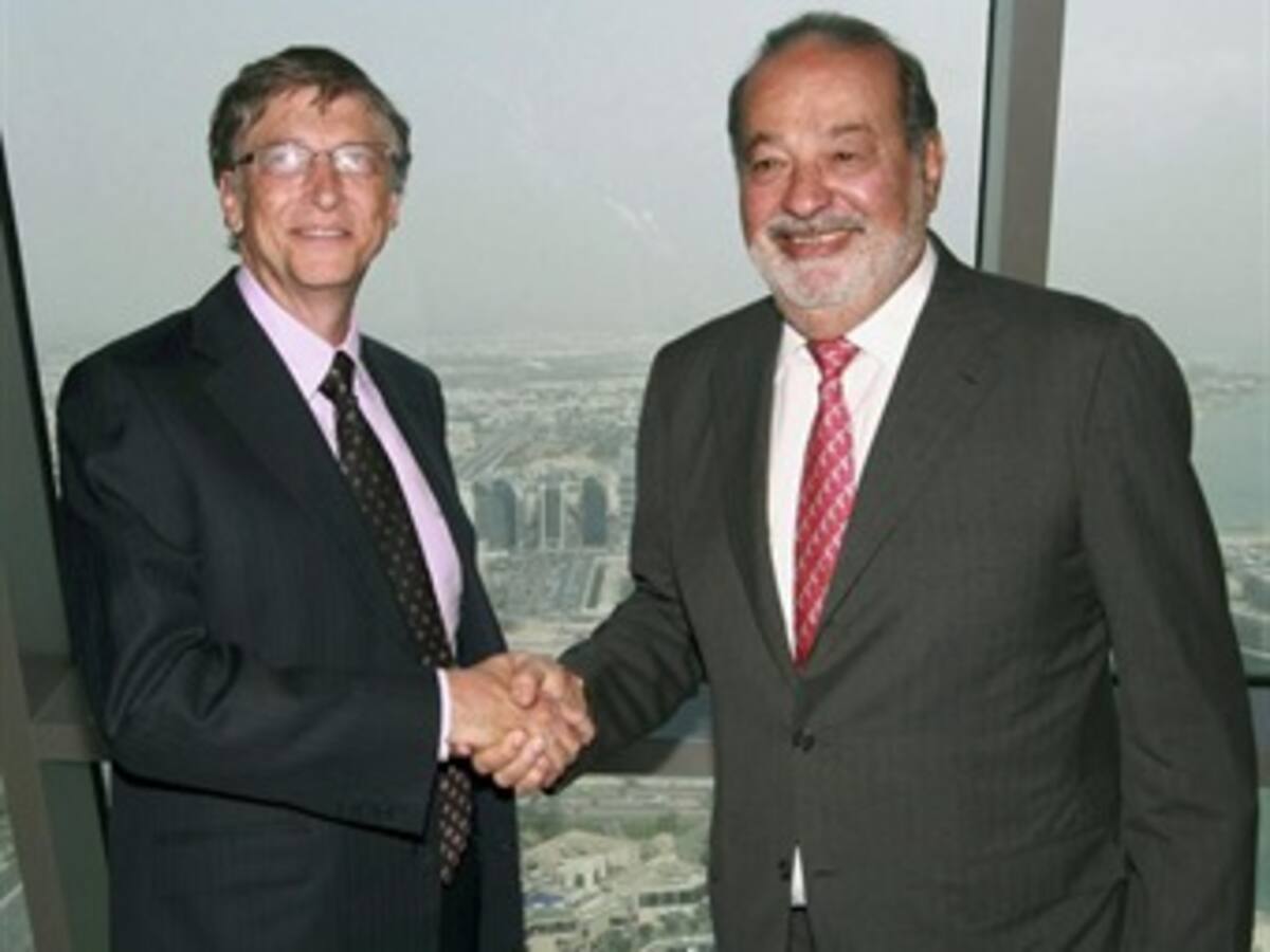 Bill Gates y Carlos Slim unen sus fortunas para erradicar la polio