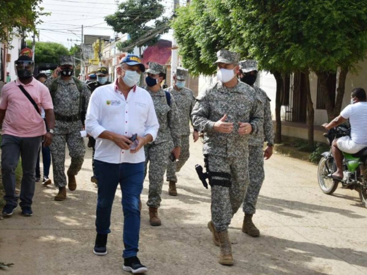 Armada Nacional ratifica compromiso de seguridad para los Montes de María