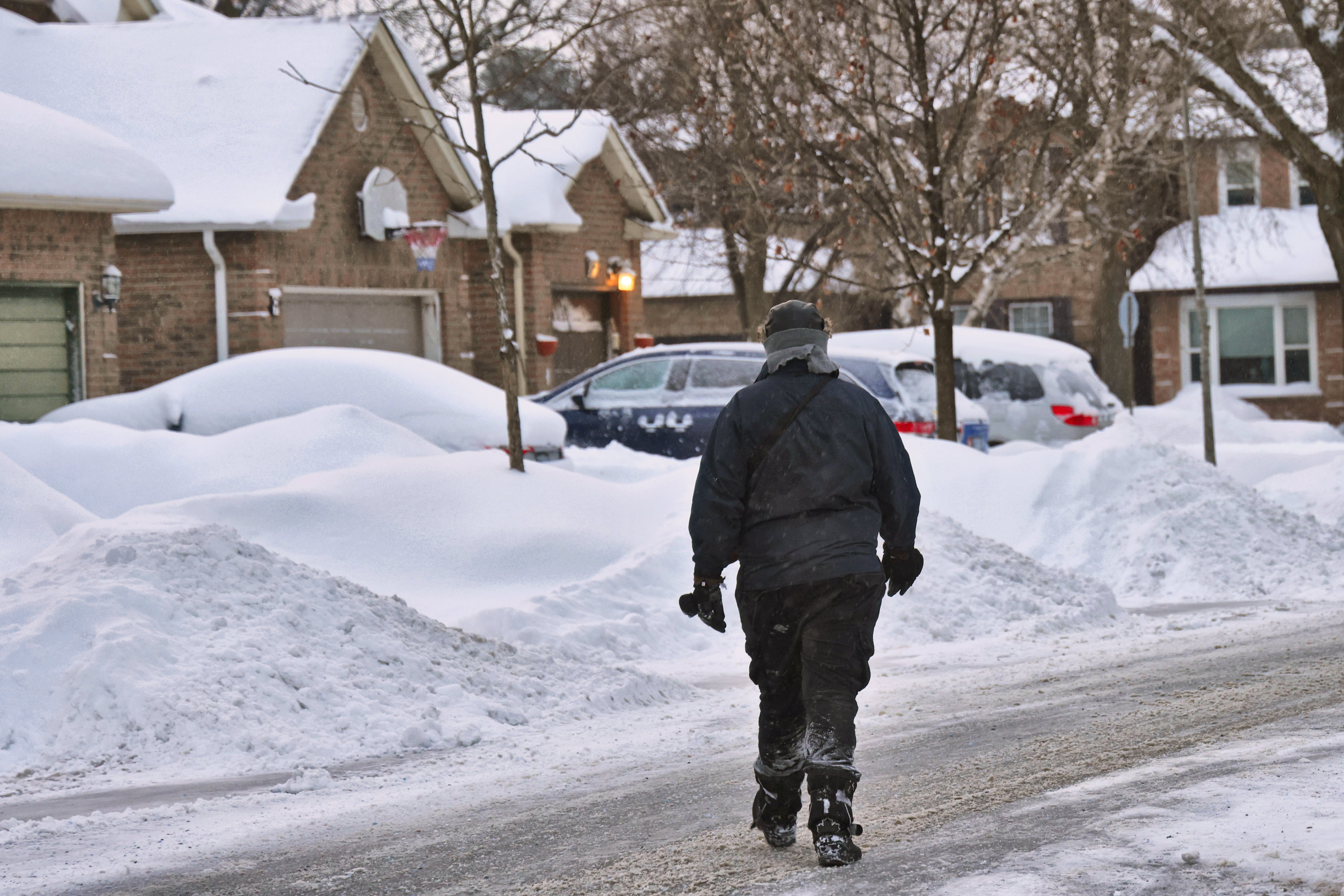 Tormenta Invernal en Estados Unidos. Foto: Creative Touch Imaging Ltd./NurPhoto via Getty Images.
