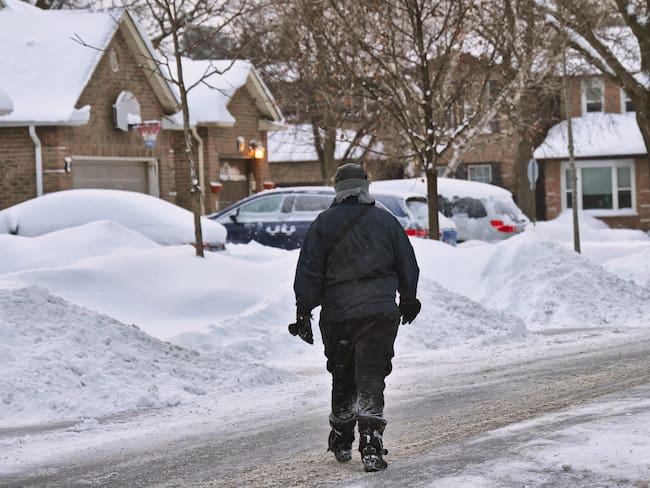Tormenta Invernal en Estados Unidos. Foto: Creative Touch Imaging Ltd./NurPhoto via Getty Images.