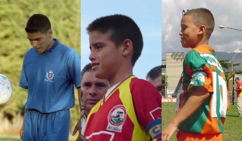 Falcao García, James Rodríguez y Juan Fernando Quintero.