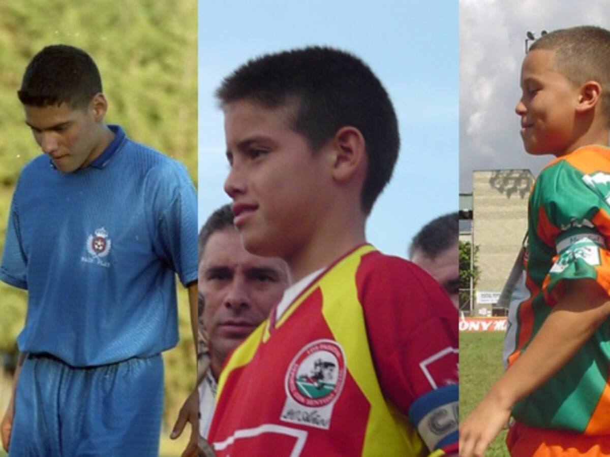 Un día lo soñaron: Falcao, James y Quintero se proyectaron desde niños