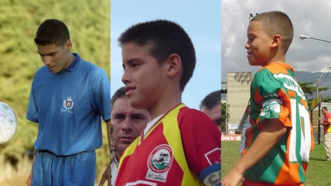 Falcao García, James Rodríguez y Juan Fernando Quintero.