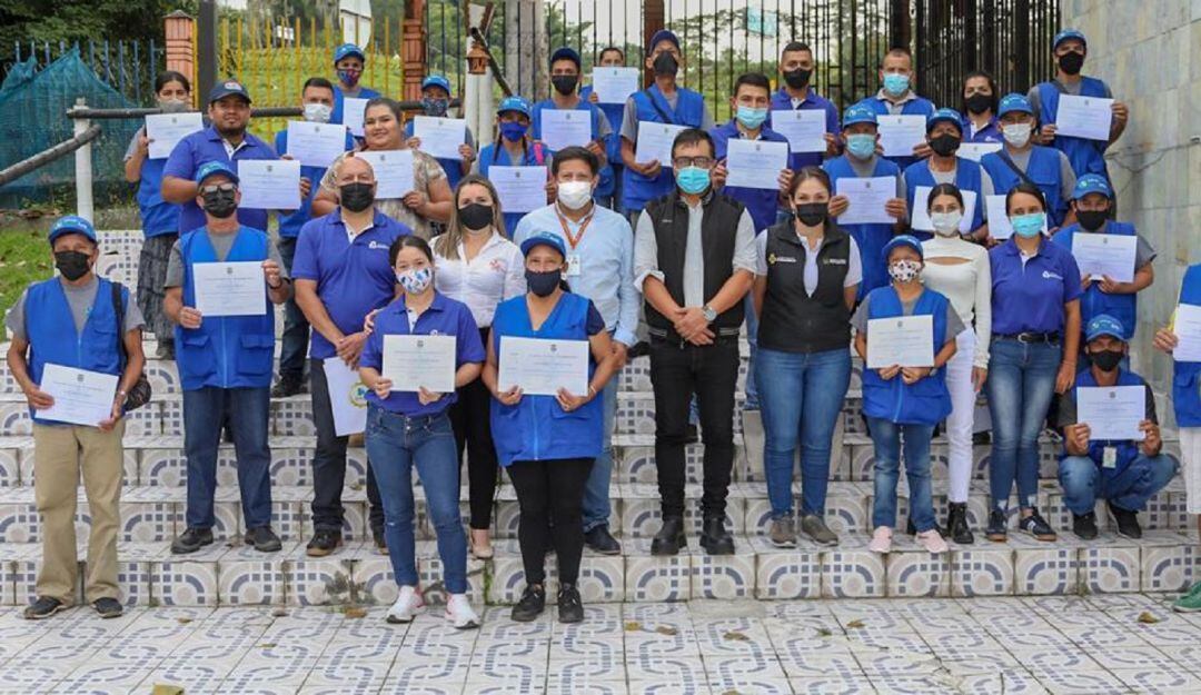 Primera Cohorte de certificados en manejo de residuos peligrosos