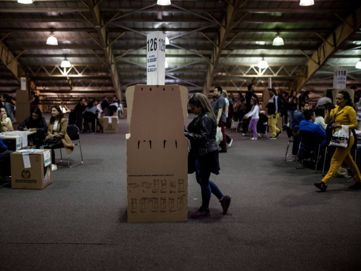 Opinómetro: un 34% de encuestados no confía nada en el sistema electoral colombiano