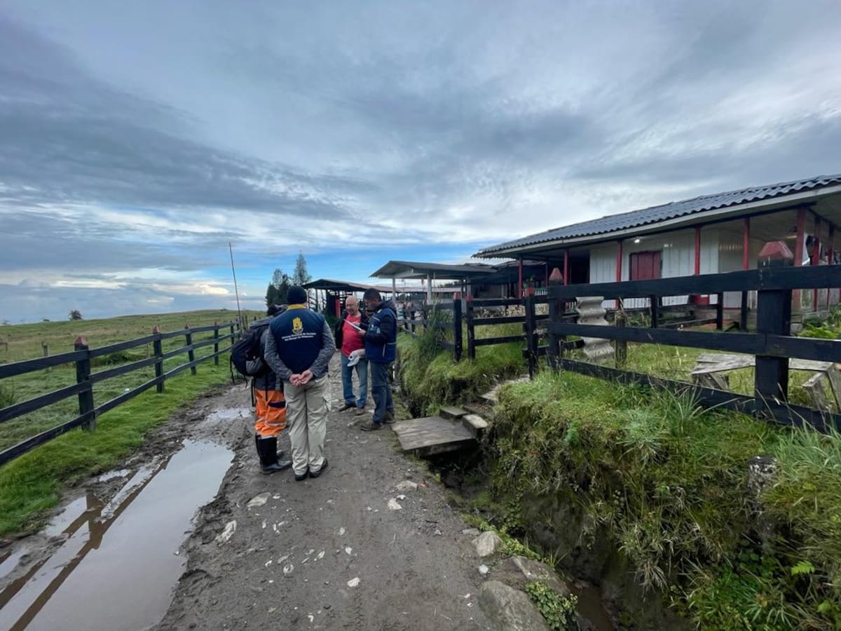 En Risaralda hacen seguimiento a familias ubicadas en zona riesgo por erupción del volcán