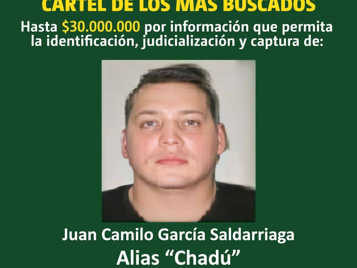 Itagüí publicó el cartel de los delincuentes más buscados, el principal alias “Chadú