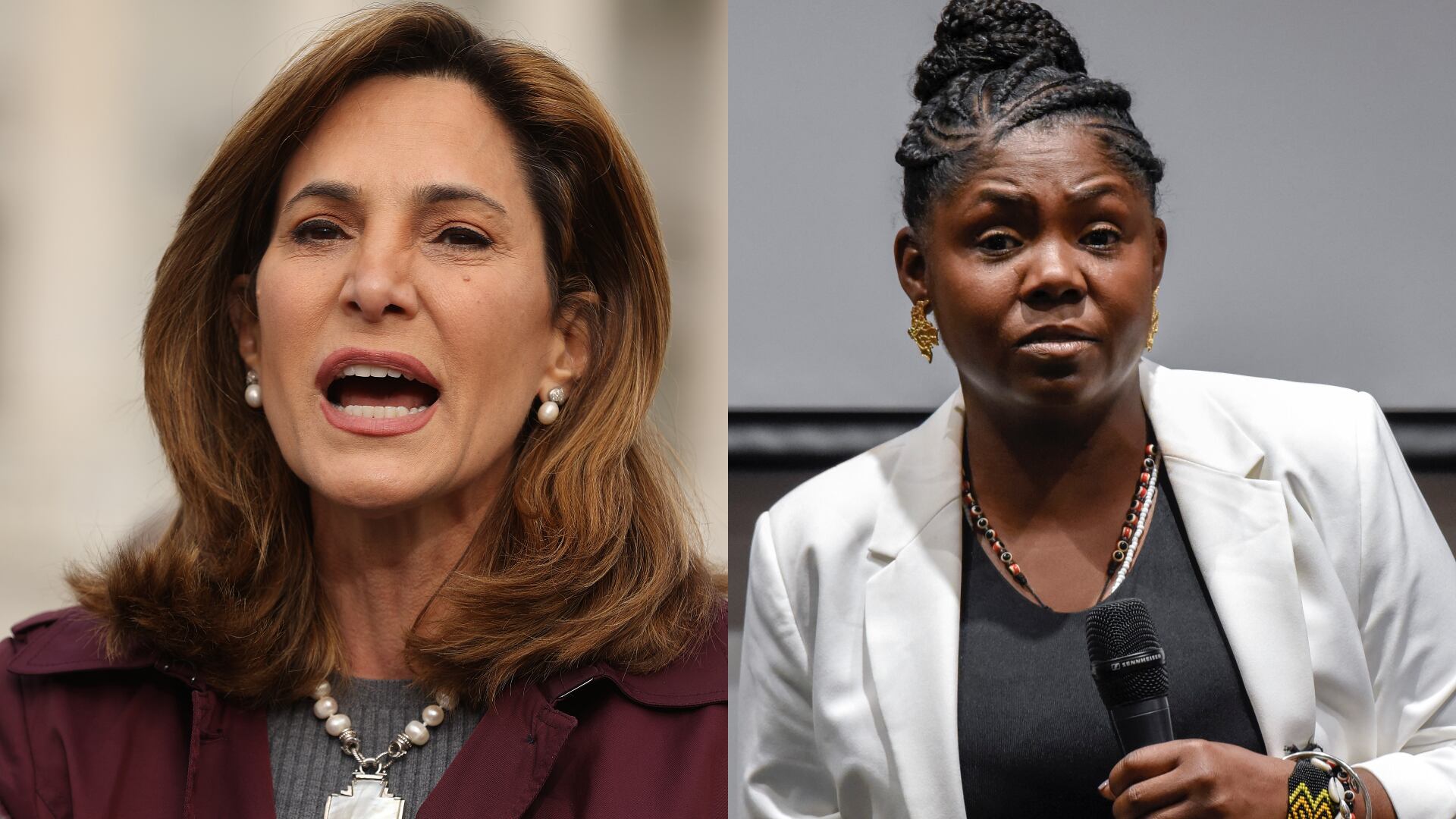 Congresista republicana Maria Elvira Salazar critica vicepresidenta Francia Márquez. Foto: Getty