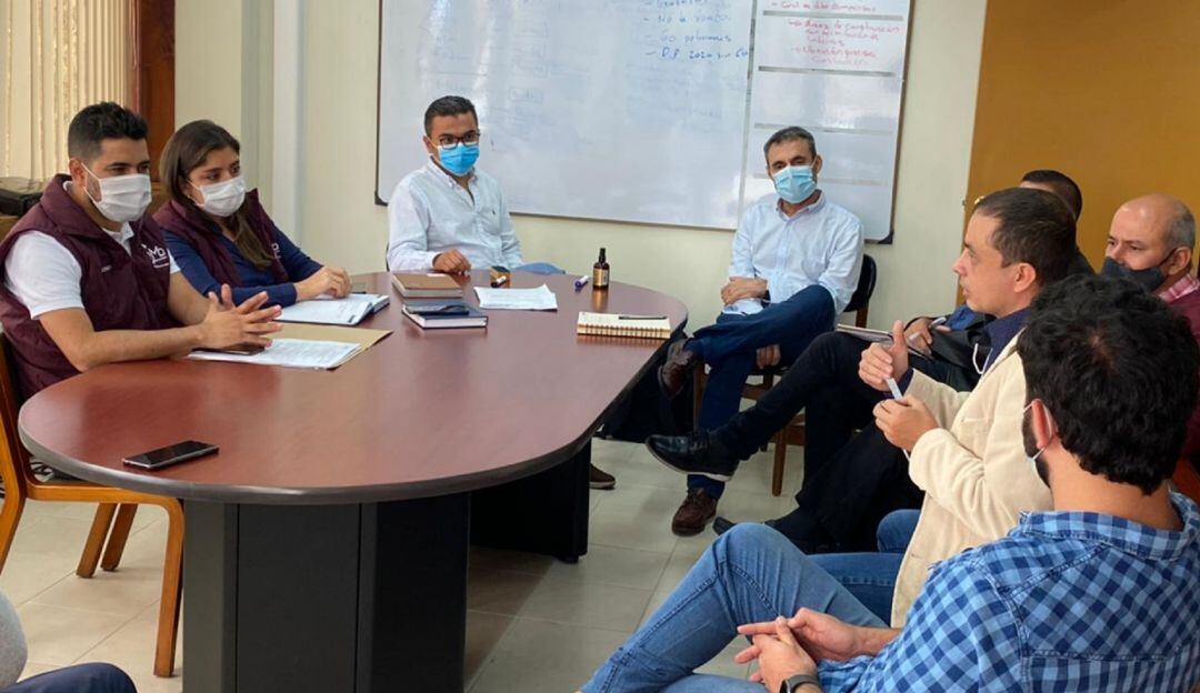 Encuentro de la PEMA con la Sec. de Hacienda por impuesto predial