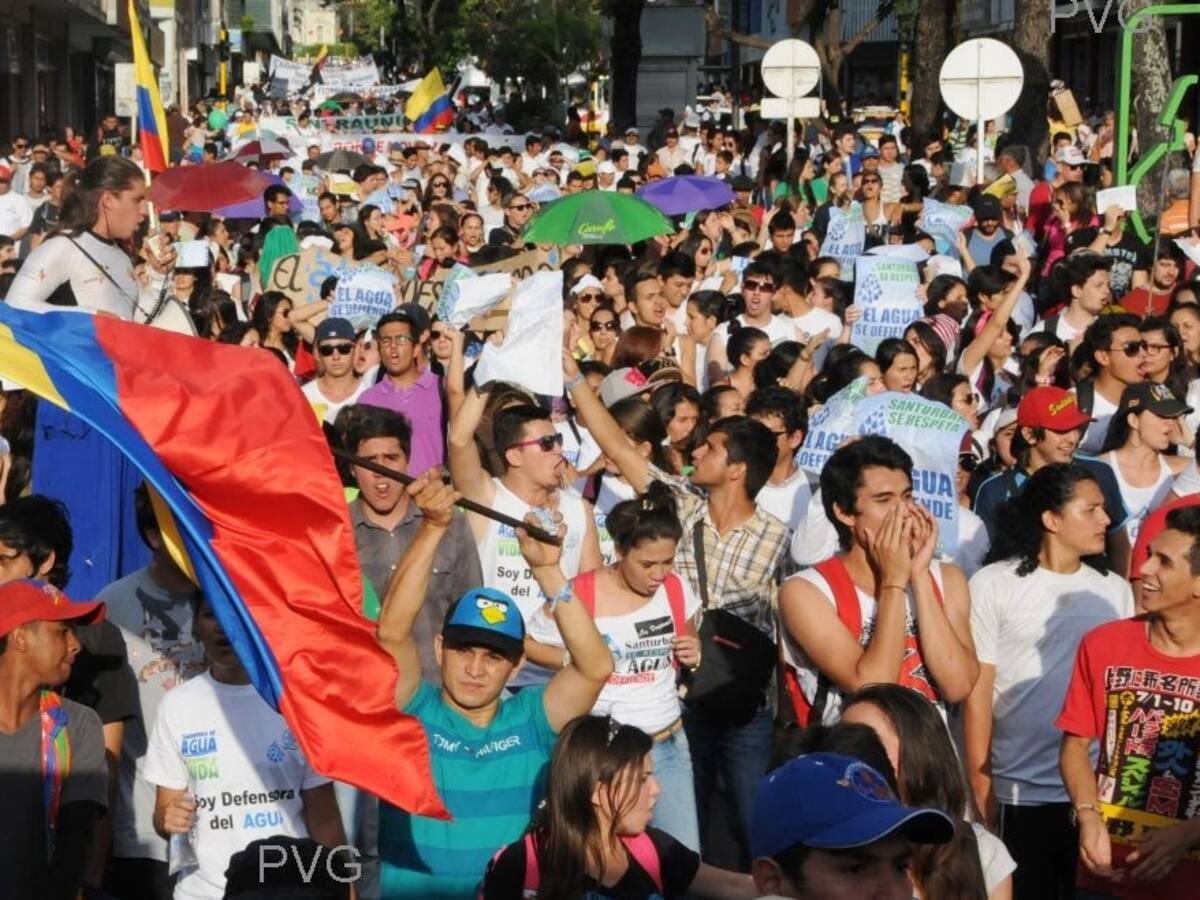 Bucaramanga: Prepárese para tres marchas. Estos serán los cierres viales