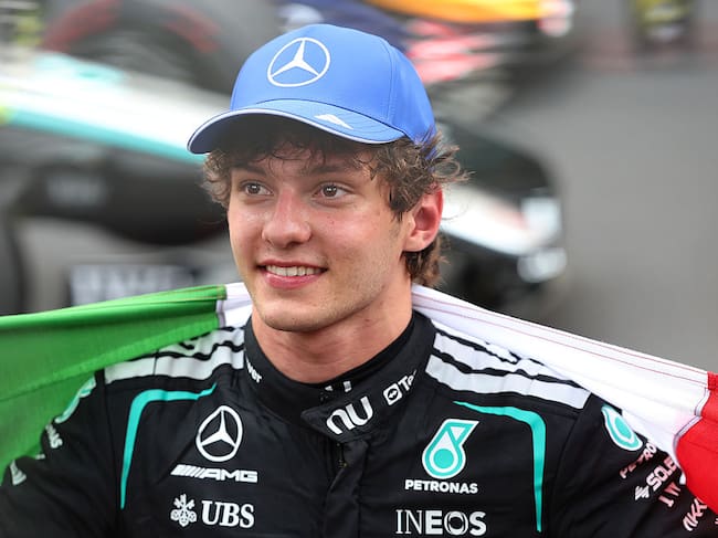 Antonelli hace historia en medio de un accidentado y polémico Gran Premio de Mónaco en Fórmula 1. (Photo by Dom Gibbons - Formula 1/Formula 1 via Getty Images)