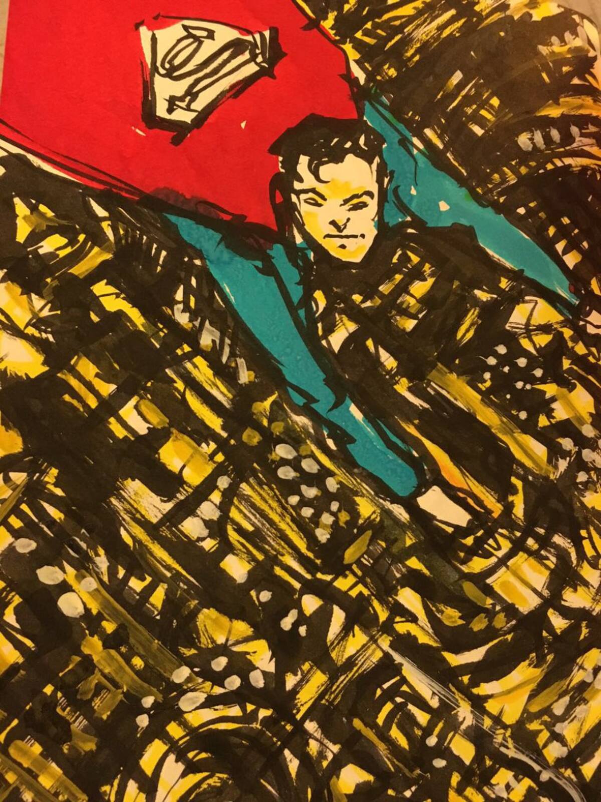 Rivas nos trae una variada selección en esta entrega número 20. De lápiz y tonalidades de sombras pasa a personajes coloridos, flores e incluso hasta una representación de Superman.