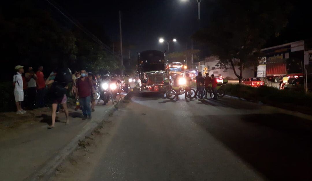 Muere un motociclista