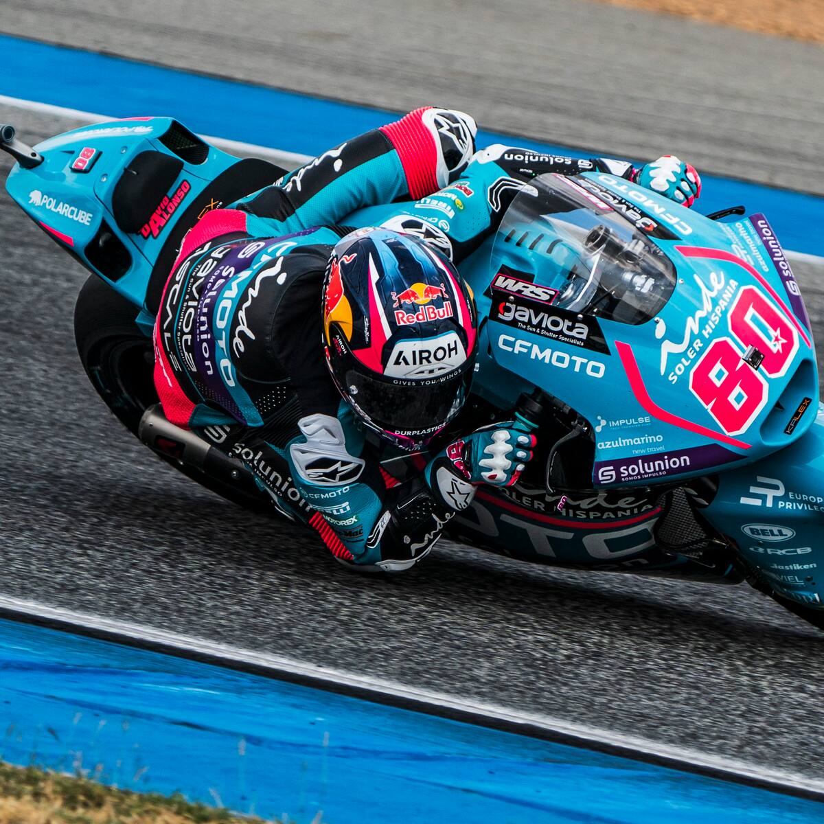 El colombiano David Alonso se estrenó en Moto2: así le fue en el Gran Premio de Tailandia
