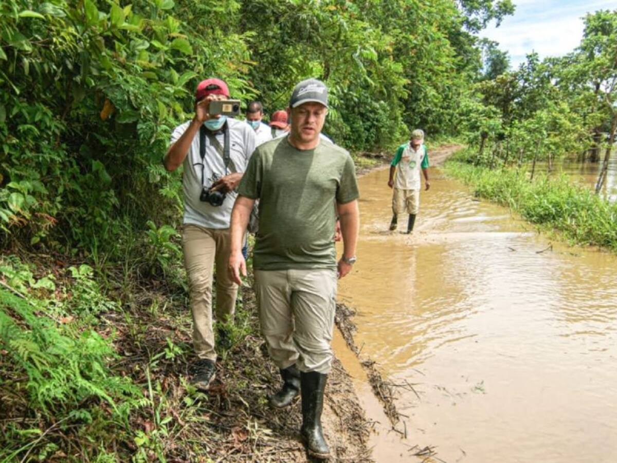 Gobernador de Sucre pide solidaridad nacional por emergencia en la Mojana