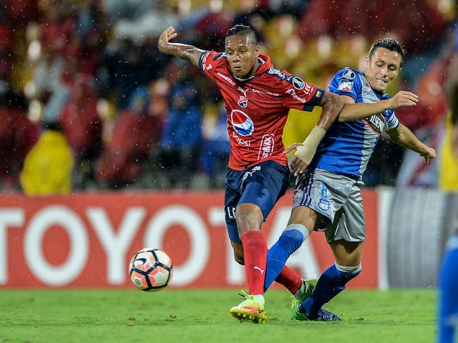 Yairo Moreno en su paso por Independiente Medellín (Photo credit should read JOAQUIN SARMIENTO/AFP via Getty Images)
