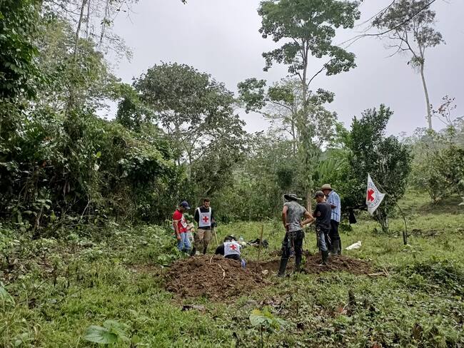 Recuperación restos óseos Urabá-foto CICR